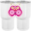 20 oz. Tall Stainless Steel Vacuum Insulated Tumbler White Thumbnail