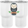 20 oz. Tall Stainless Steel Vacuum Insulated Tumbler White Thumbnail