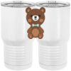 20 oz. Tall Stainless Steel Vacuum Insulated Tumbler White Thumbnail