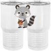 20 oz. Tall Stainless Steel Vacuum Insulated Tumbler White Thumbnail