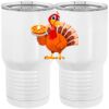 20 oz. Tall Stainless Steel Vacuum Insulated Tumbler White Thumbnail
