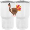20 oz. Tall Stainless Steel Vacuum Insulated Tumbler White Thumbnail