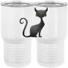 20 oz. Tall Stainless Steel Vacuum Insulated Tumbler White Thumbnail