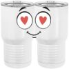 20 oz. Tall Stainless Steel Vacuum Insulated Tumbler White Thumbnail