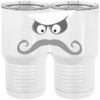 20 oz. Tall Stainless Steel Vacuum Insulated Tumbler White Thumbnail