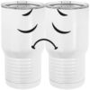 20 oz. Tall Stainless Steel Vacuum Insulated Tumbler White Thumbnail