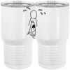 20 oz. Tall Stainless Steel Vacuum Insulated Tumbler White Thumbnail