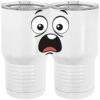20 oz. Tall Stainless Steel Vacuum Insulated Tumbler White Thumbnail
