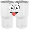 20 oz. Tall Stainless Steel Vacuum Insulated Tumbler White Thumbnail