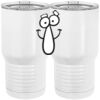 20 oz. Tall Stainless Steel Vacuum Insulated Tumbler White Thumbnail