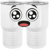 20 oz. Tall Stainless Steel Vacuum Insulated Tumbler White Thumbnail