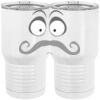 20 oz. Tall Stainless Steel Vacuum Insulated Tumbler White Thumbnail