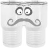 20 oz. Tall Stainless Steel Vacuum Insulated Tumbler White Thumbnail