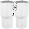 20 oz. Tall Stainless Steel Vacuum Insulated Tumbler White Thumbnail