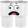 20 oz. Tall Stainless Steel Vacuum Insulated Tumbler White Thumbnail