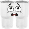 20 oz. Tall Stainless Steel Vacuum Insulated Tumbler White Thumbnail