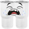 20 oz. Tall Stainless Steel Vacuum Insulated Tumbler White Thumbnail