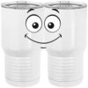 20 oz. Tall Stainless Steel Vacuum Insulated Tumbler White Thumbnail