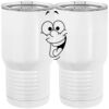 20 oz. Tall Stainless Steel Vacuum Insulated Tumbler White Thumbnail