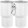 20 oz. Tall Stainless Steel Vacuum Insulated Tumbler White Thumbnail