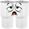 20 oz. Tall Stainless Steel Vacuum Insulated Tumbler White Thumbnail