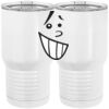20 oz. Tall Stainless Steel Vacuum Insulated Tumbler White Thumbnail