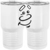 20 oz. Tall Stainless Steel Vacuum Insulated Tumbler White Thumbnail