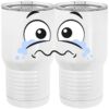 20 oz. Tall Stainless Steel Vacuum Insulated Tumbler White Thumbnail