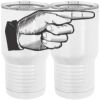 20 oz. Tall Stainless Steel Vacuum Insulated Tumbler White Thumbnail