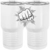 20 oz. Tall Stainless Steel Vacuum Insulated Tumbler White Thumbnail