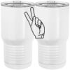20 oz. Tall Stainless Steel Vacuum Insulated Tumbler White Thumbnail