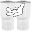 20 oz. Tall Stainless Steel Vacuum Insulated Tumbler White Thumbnail