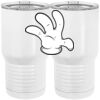 20 oz. Tall Stainless Steel Vacuum Insulated Tumbler White Thumbnail