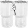 20 oz. Tall Stainless Steel Vacuum Insulated Tumbler White Thumbnail