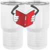 20 oz. Tall Stainless Steel Vacuum Insulated Tumbler White Thumbnail