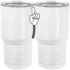 20 oz. Tall Stainless Steel Vacuum Insulated Tumbler White Thumbnail