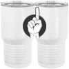 20 oz. Tall Stainless Steel Vacuum Insulated Tumbler White Thumbnail