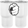 20 oz. Tall Stainless Steel Vacuum Insulated Tumbler White Thumbnail