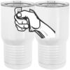 20 oz. Tall Stainless Steel Vacuum Insulated Tumbler White Thumbnail