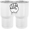 20 oz. Tall Stainless Steel Vacuum Insulated Tumbler White Thumbnail