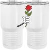 20 oz. Tall Stainless Steel Vacuum Insulated Tumbler White Thumbnail
