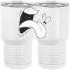 20 oz. Tall Stainless Steel Vacuum Insulated Tumbler White Thumbnail