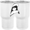 20 oz. Tall Stainless Steel Vacuum Insulated Tumbler White Thumbnail