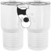 20 oz. Tall Stainless Steel Vacuum Insulated Tumbler White Thumbnail