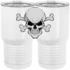 20 oz. Tall Stainless Steel Vacuum Insulated Tumbler White Thumbnail