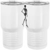 20 oz. Tall Stainless Steel Vacuum Insulated Tumbler White Thumbnail
