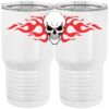 20 oz. Tall Stainless Steel Vacuum Insulated Tumbler White Thumbnail