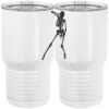 20 oz. Tall Stainless Steel Vacuum Insulated Tumbler White Thumbnail