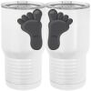 20 oz. Tall Stainless Steel Vacuum Insulated Tumbler White Thumbnail
