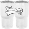 20 oz. Tall Stainless Steel Vacuum Insulated Tumbler White Thumbnail